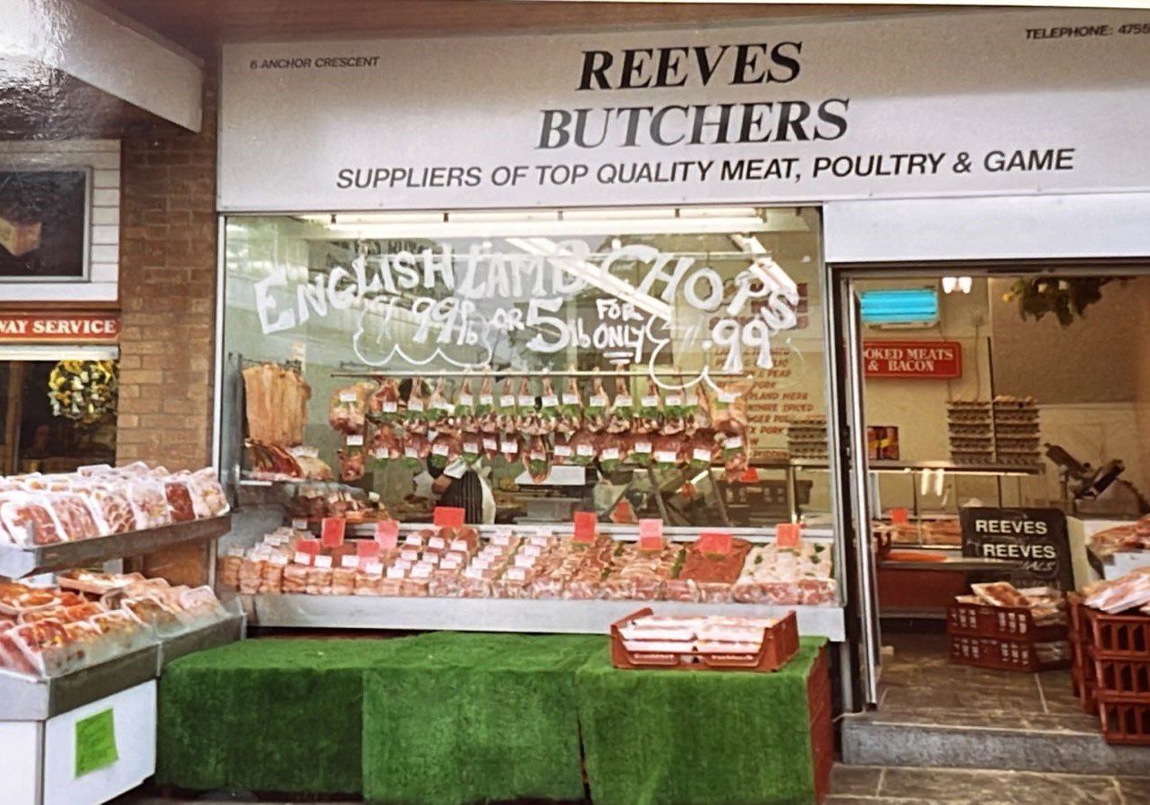 Reeves Butchers shop front
